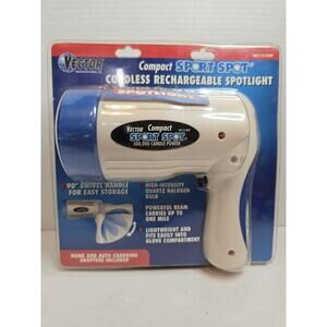 VEC121BW - Vector Compact SPORT SPOT SPOTLIGHT 500,000 CANDLES NEW HOME AUTO